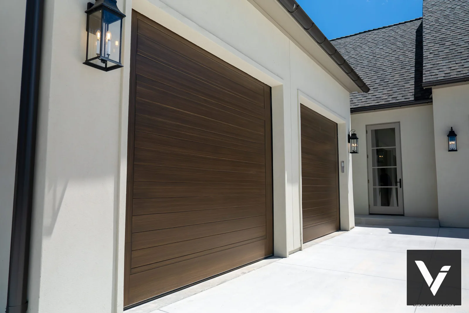 SHORELINE SERIES Color: Walnut Design: Millhaven Window Design: None